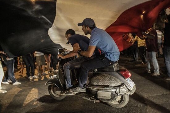 Mass protests in Cairo