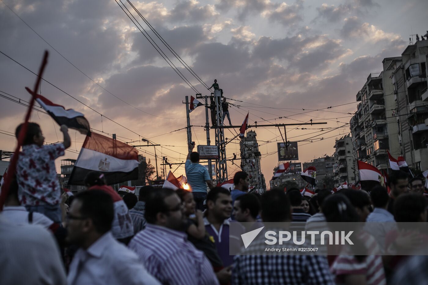 Mass protests in Cairo