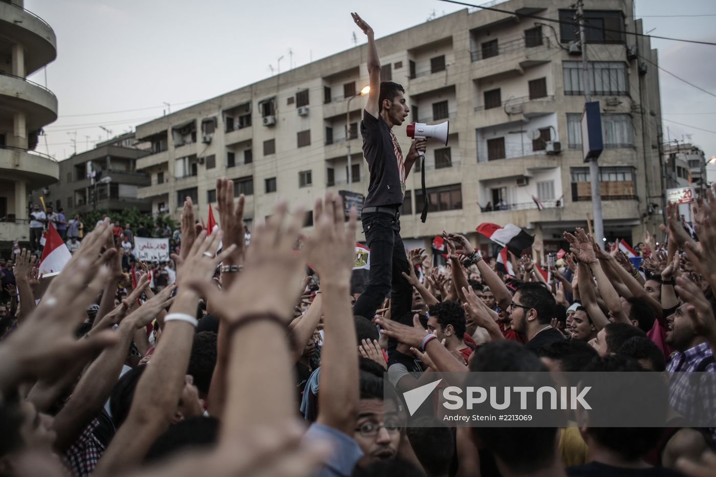Mass protests in Cairo