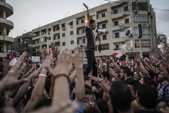 Mass protests in Cairo