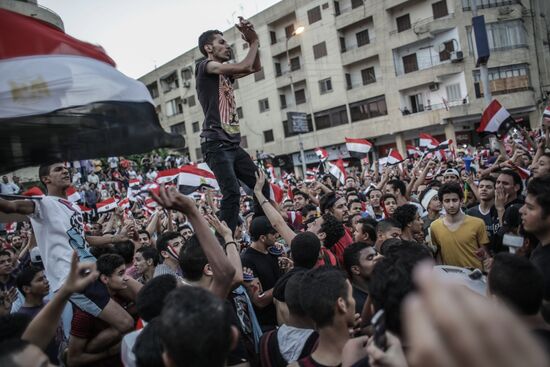 Mass protests in Cairo