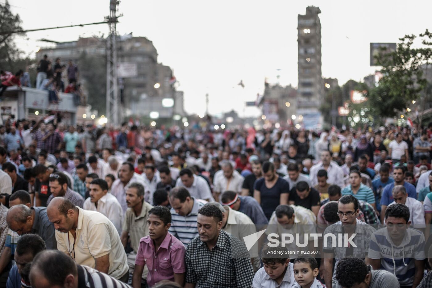 Mass protests in Cairo