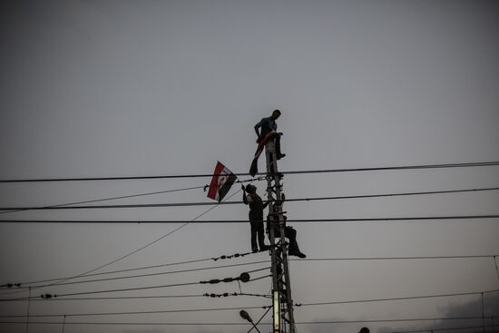 Mass protests in Cairo