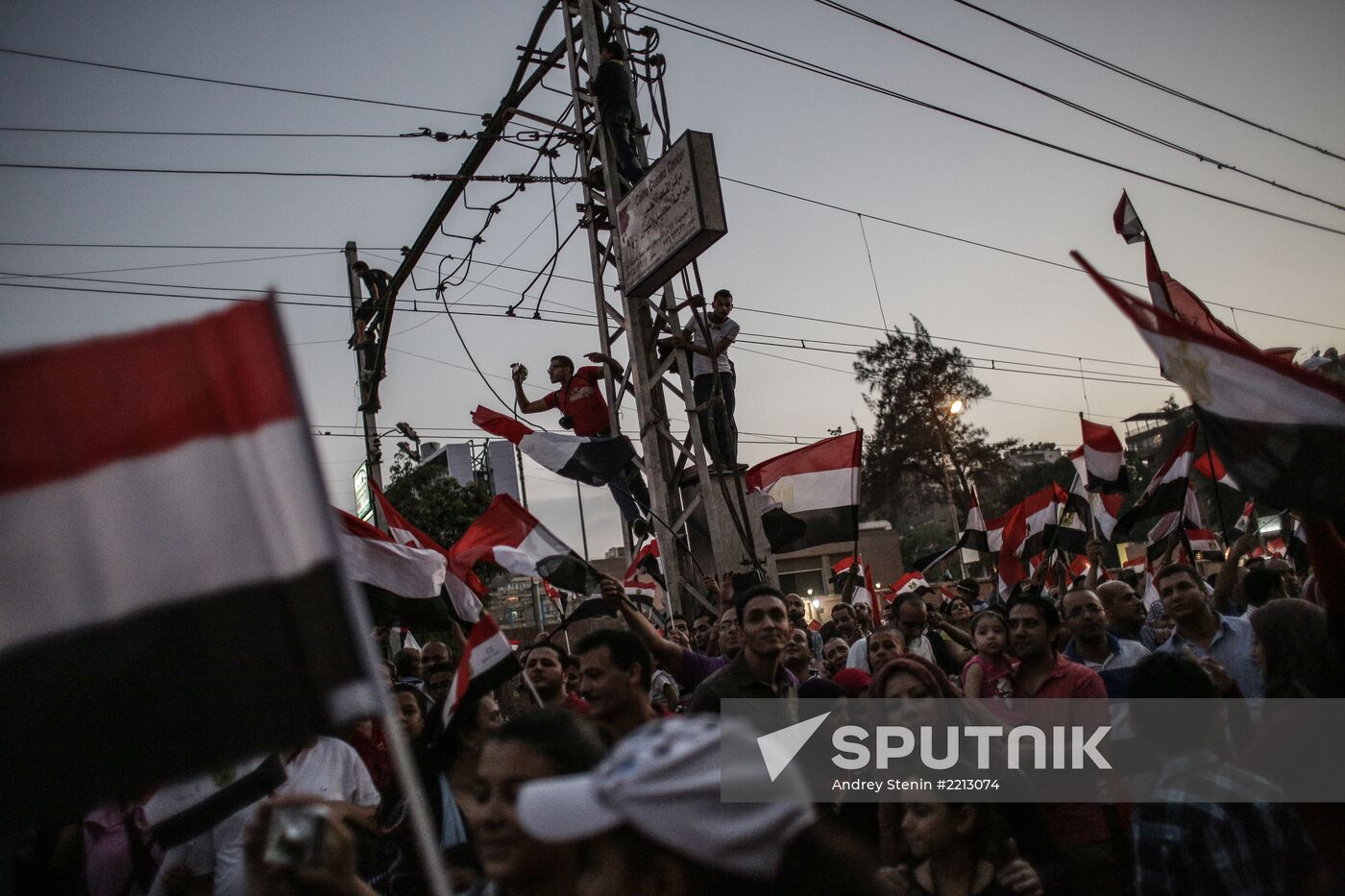 Mass protests in Cairo