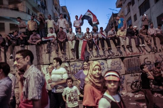 Mass protests in Cairo