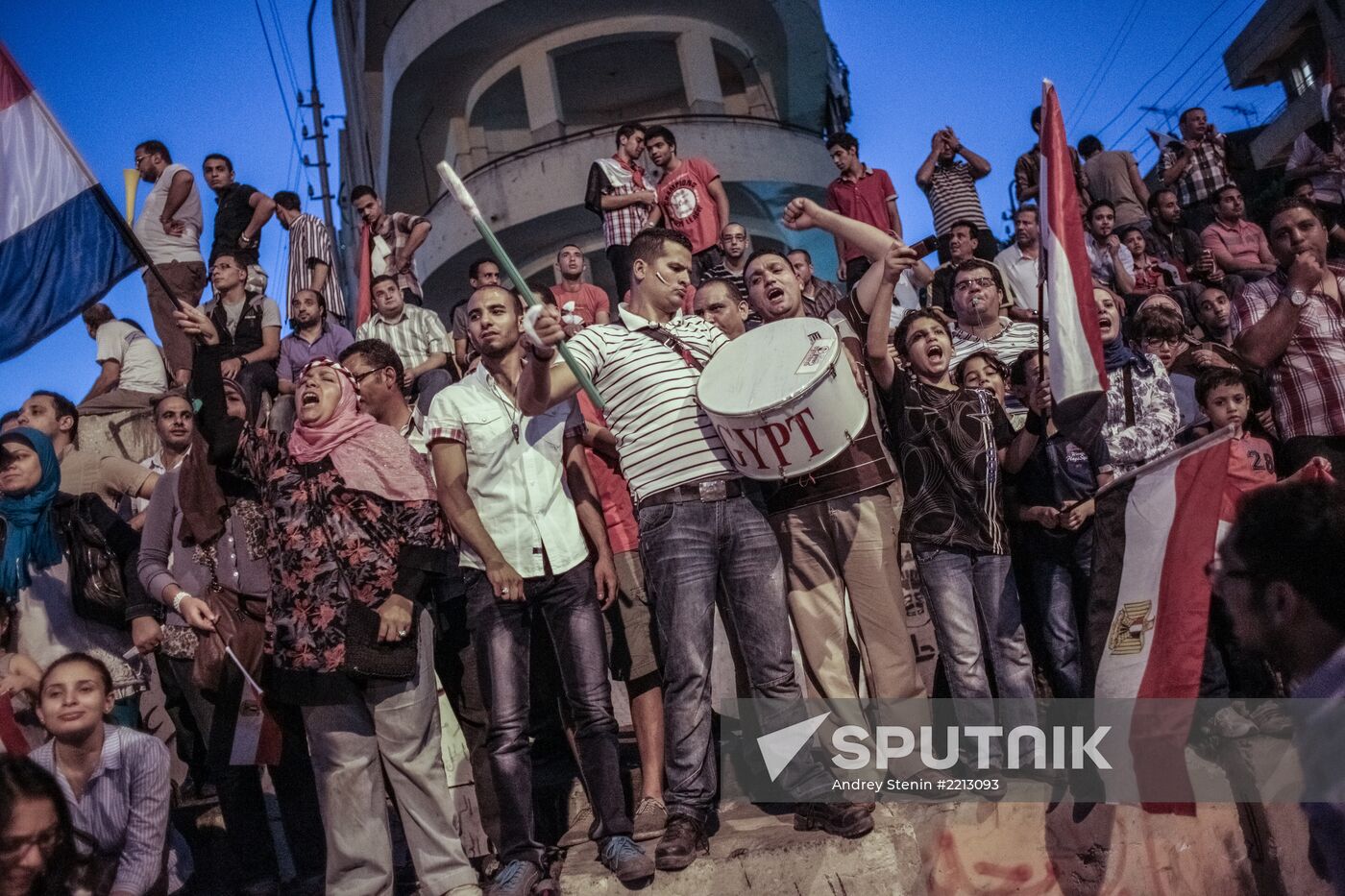 Mass protests in Cairo