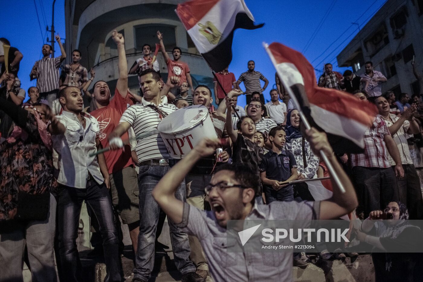 Mass protests in Cairo