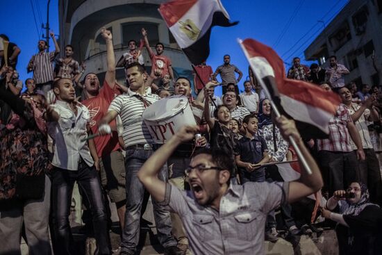 Mass protests in Cairo