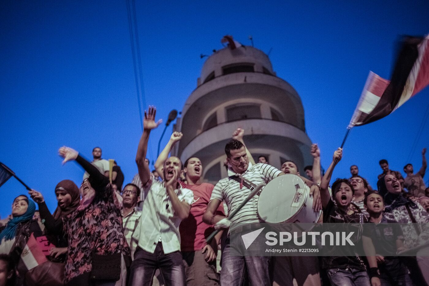 Mass protests in Cairo