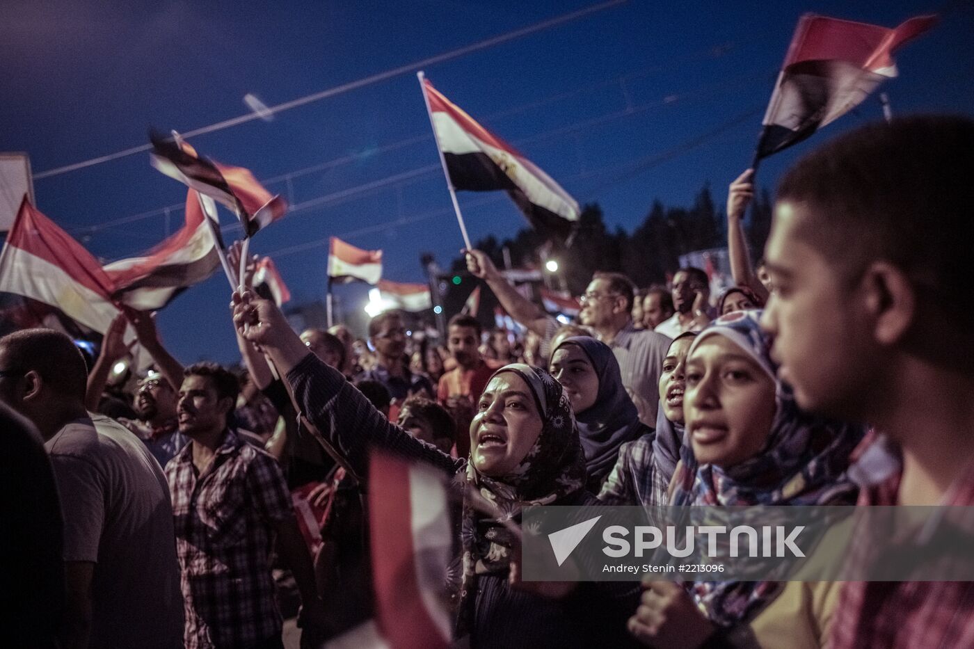 Mass protests in Cairo