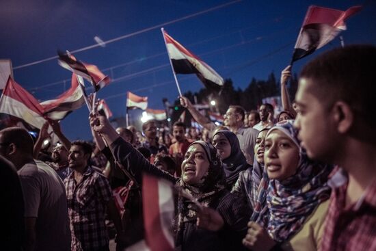 Mass protests in Cairo