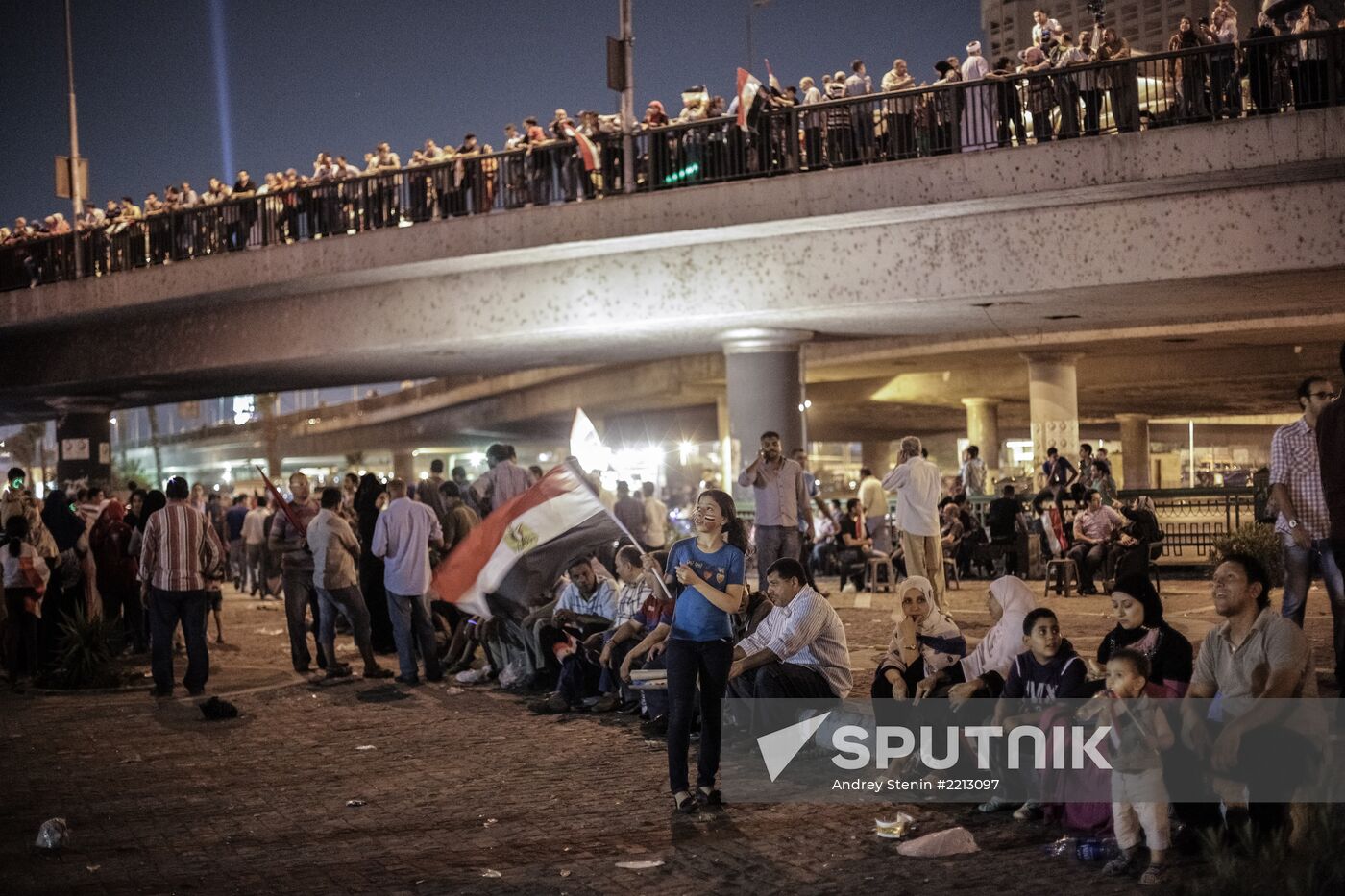 Mass protests in Cairo