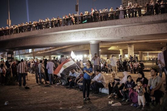 Mass protests in Cairo