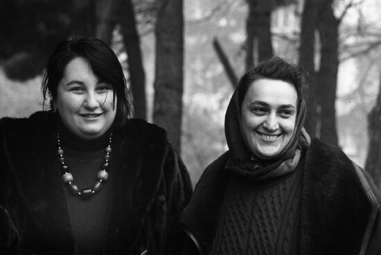 Nino Gurieli and Maya Chiburdanidze