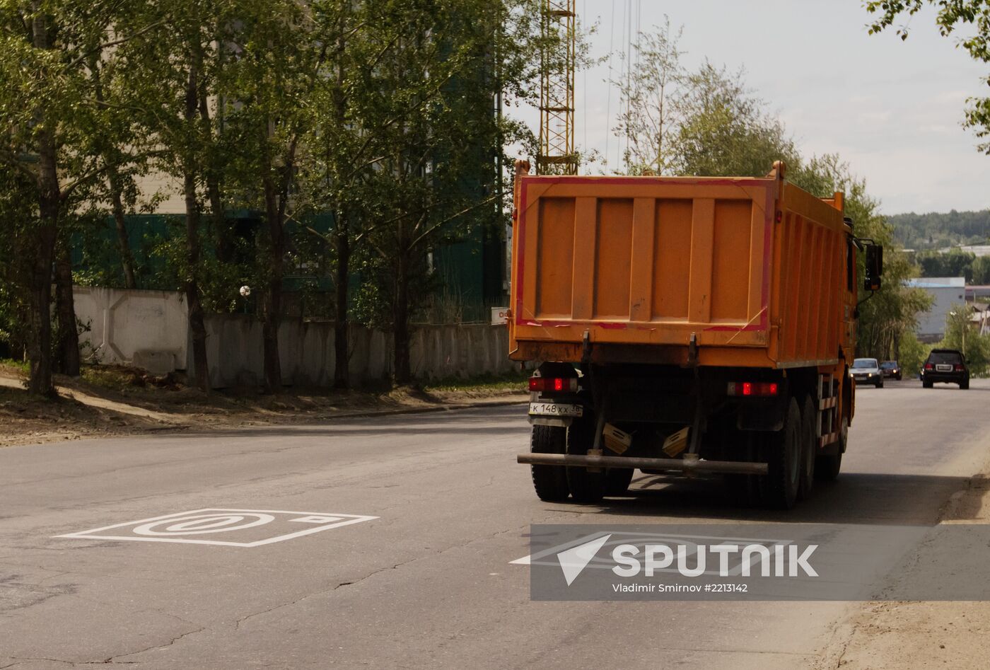 New road markings and signs on Russian highways