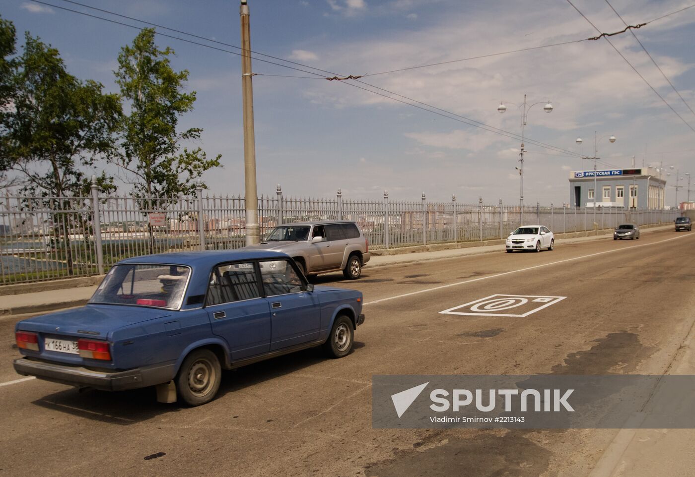 New road markings and signs on Russian highways