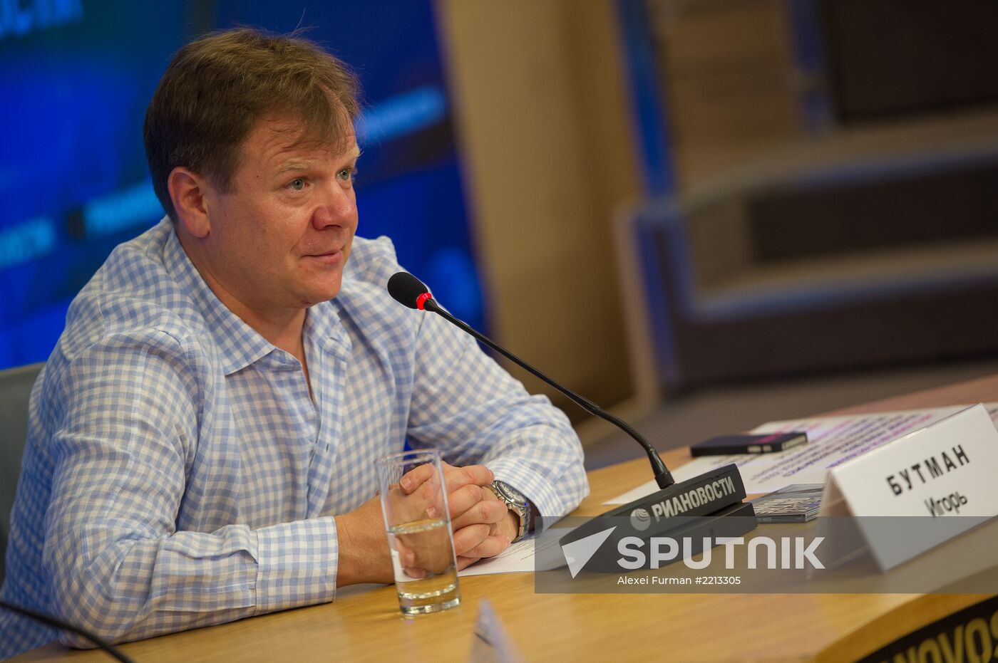 News conference and evening with Igor Butman