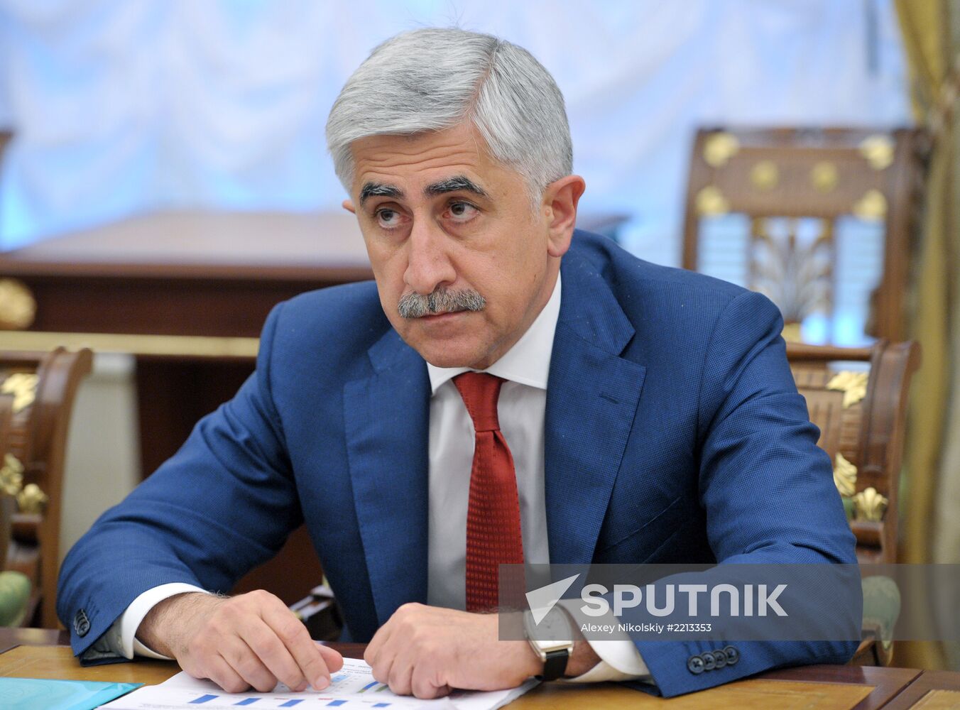 President Vladimir Putin chairs meeting in Kremlin