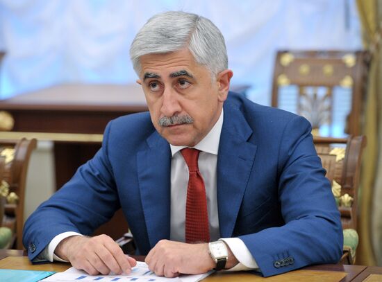 President Vladimir Putin chairs meeting in Kremlin