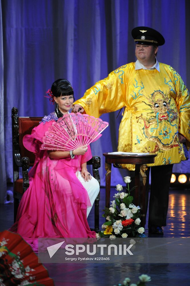 Crystal Turandot theater awards ceremony
