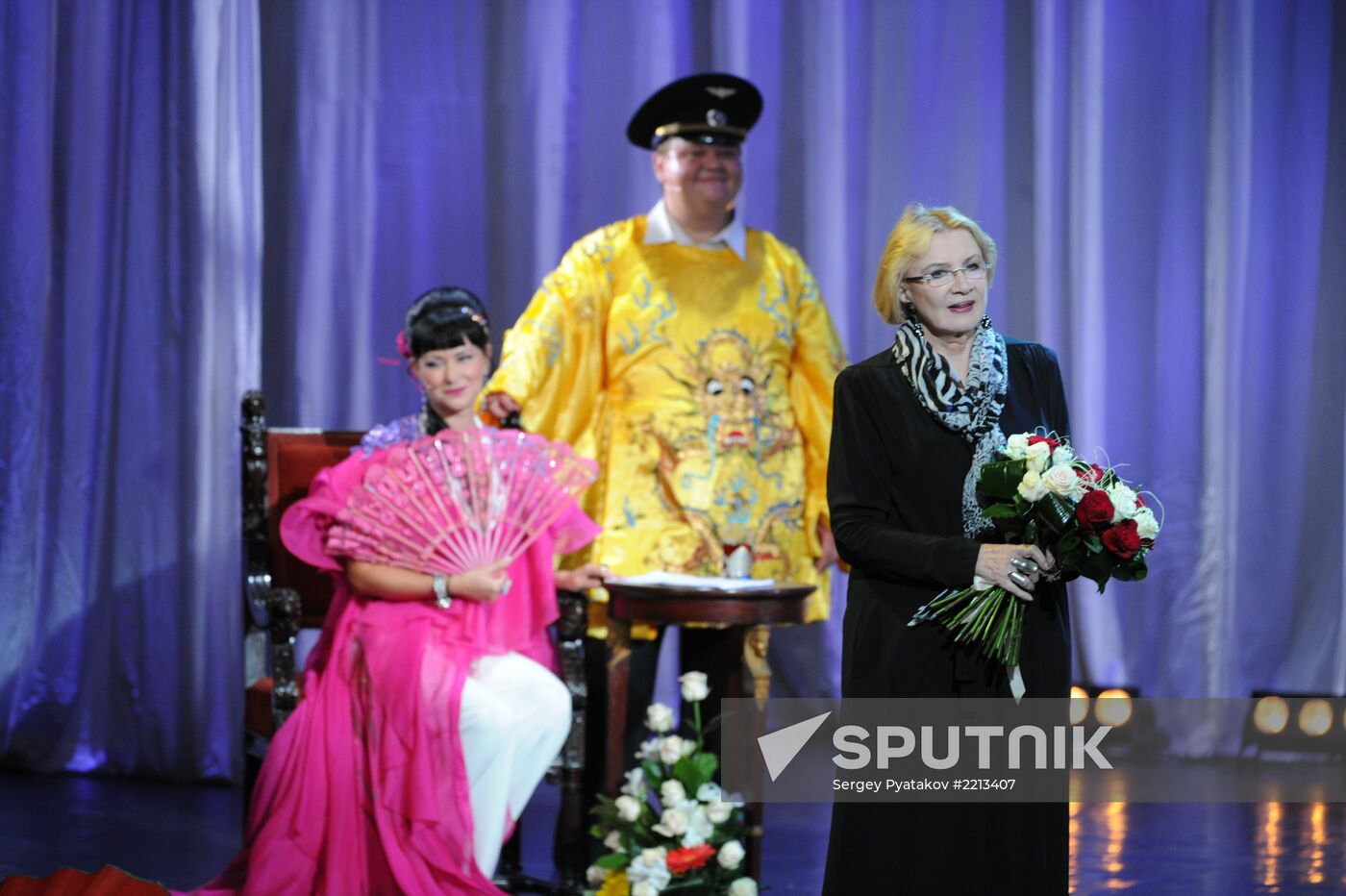 Crystal Turandot theater awards ceremony