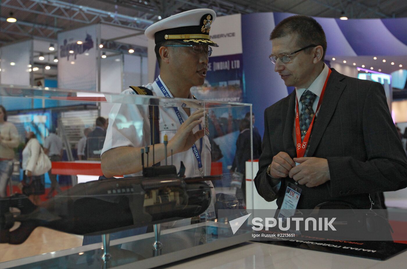 International Maritime Defence Show in St. Petersburg