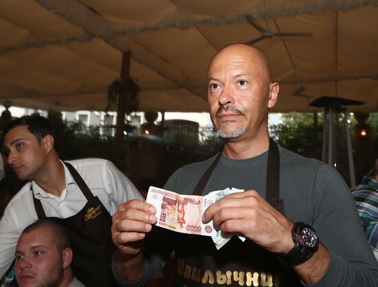 Shashlik festival at Moscow's Bistrot Restaurant