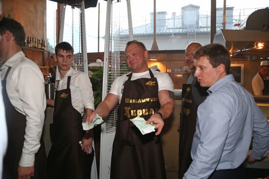 Shashlik festival at Moscow's Bistrot Restaurant