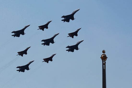 Opening of International Maritime Defense Show in St. Petersburg