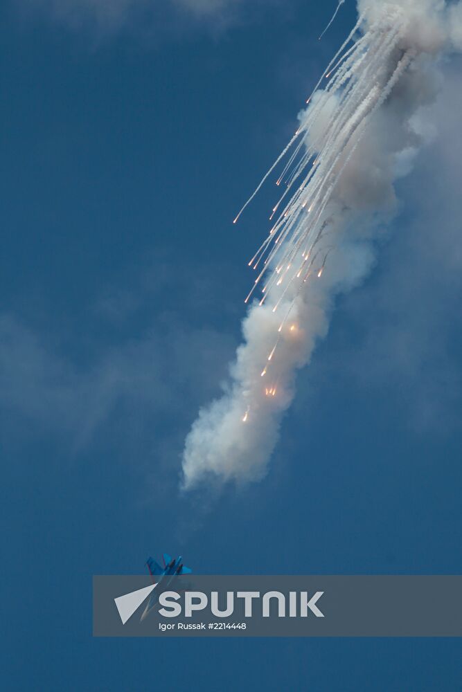 Opening of International Maritime Defense Show in St. Petersburg