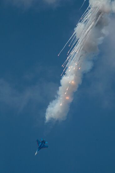 Opening of International Maritime Defense Show in St. Petersburg