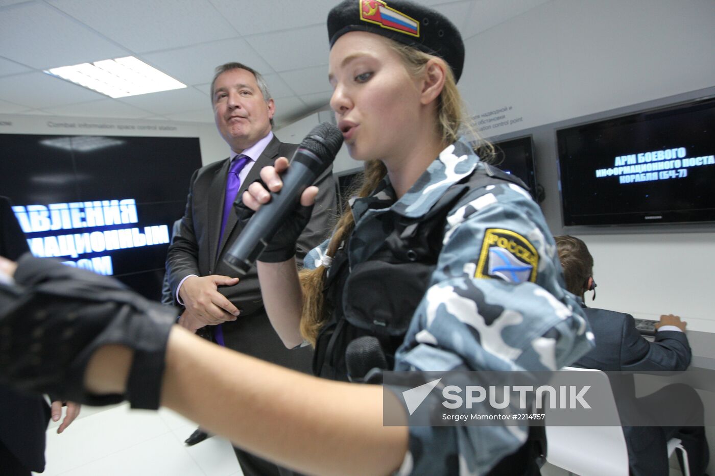 Opening of International Maritime Defense Show in St. Petersburg