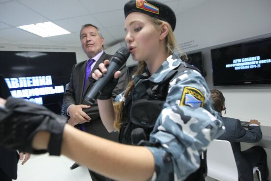 Opening of International Maritime Defense Show in St. Petersburg