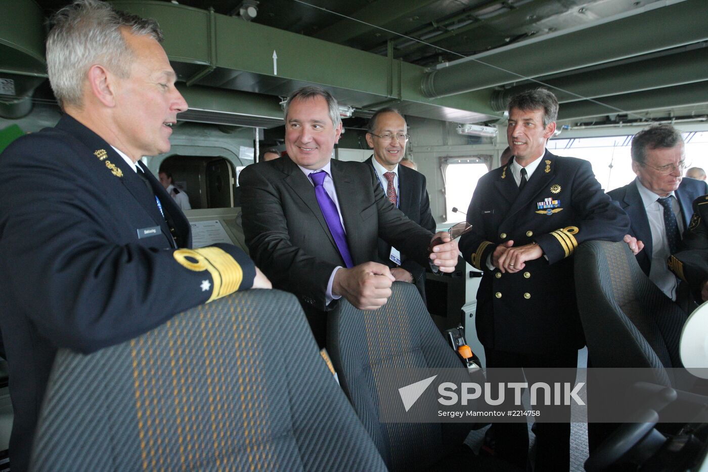 Opening of International Maritime Defense Show in St. Petersburg