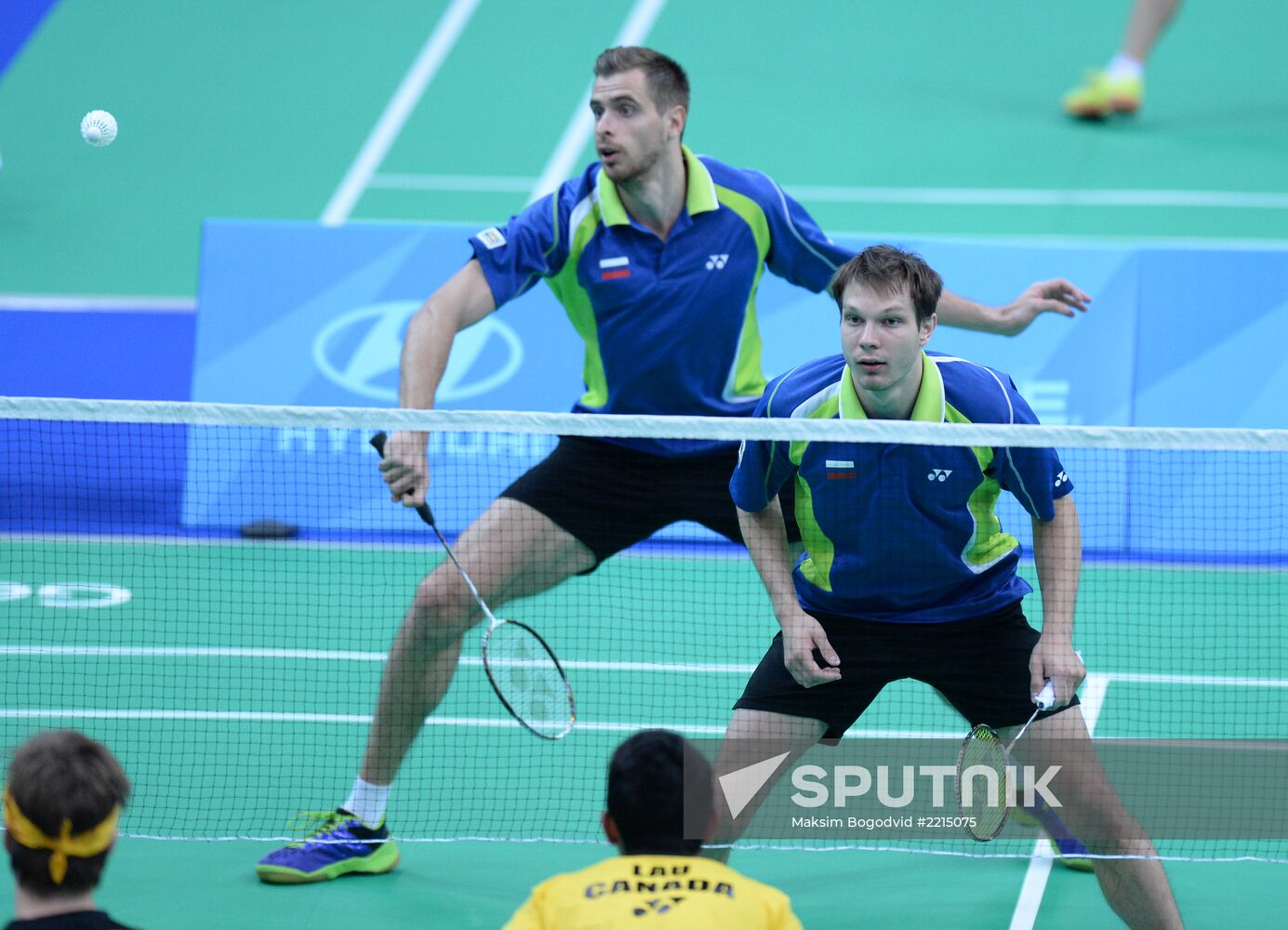 2013 Universiade. Badminton. Day One