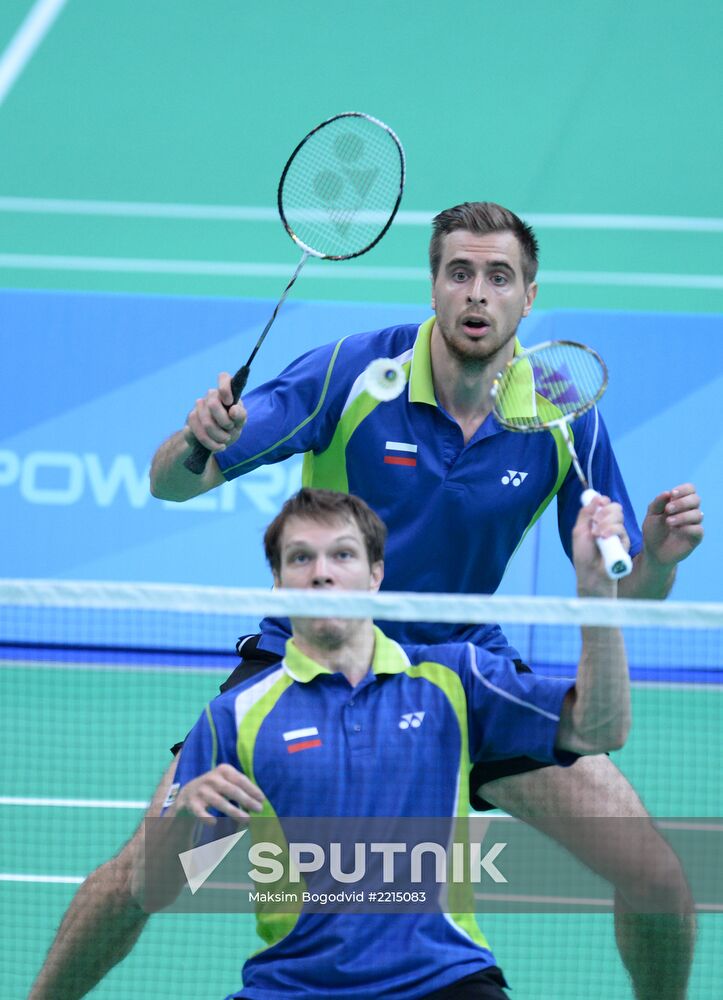 2013 Universiade. Badminton. Day One