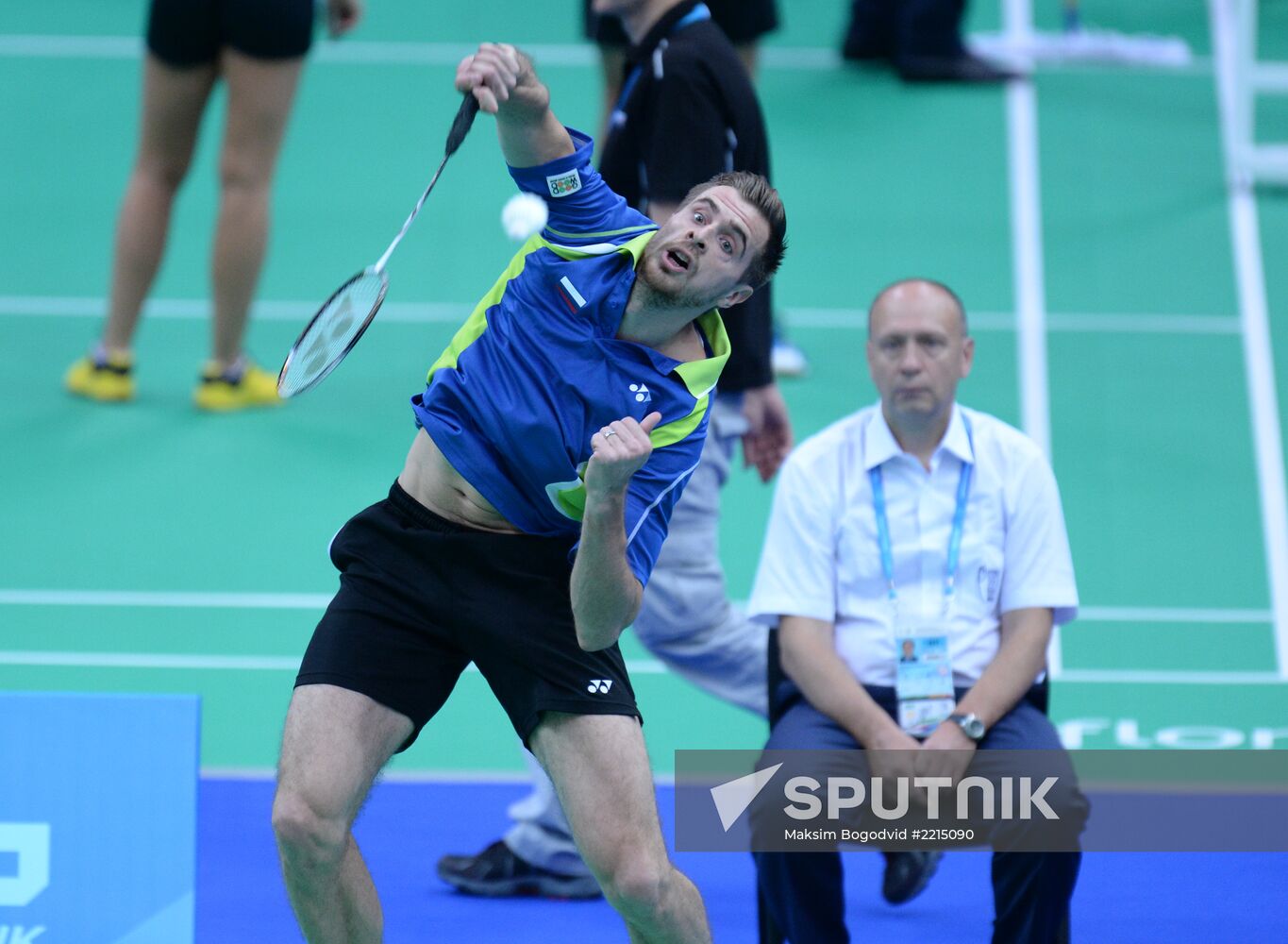 2013 Universiade. Badminton. Day One