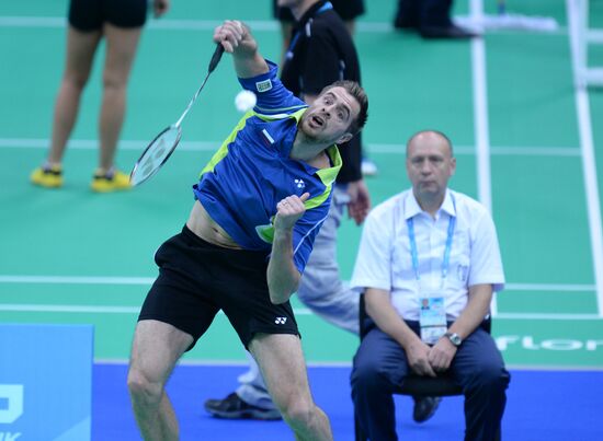 2013 Universiade. Badminton. Day One