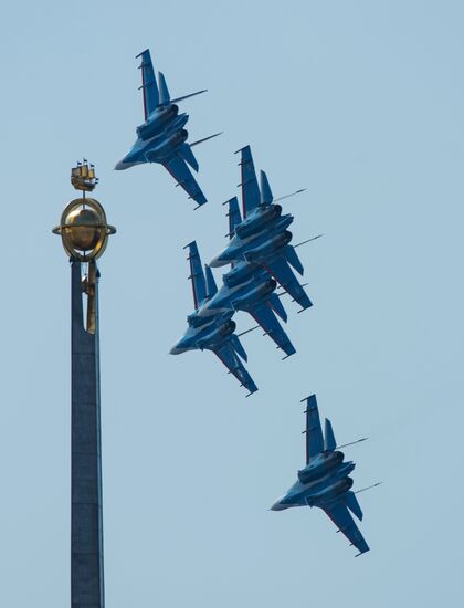 Opening of International Maritime Defense Show in St. Petersburg