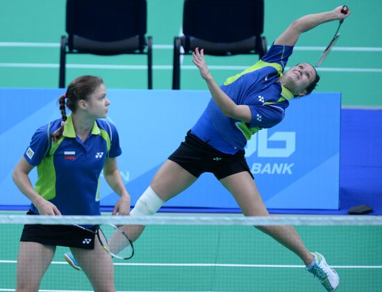 2013 Universiade. Badminton. Day One