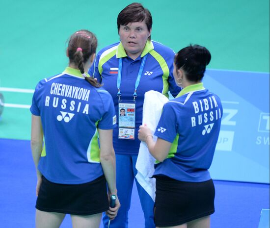 2013 Universiade. Badminton. Day One