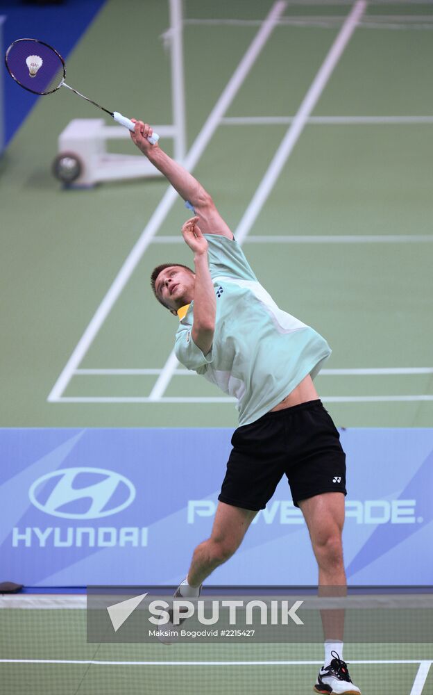 2013 Universiade. Badminton. Day One