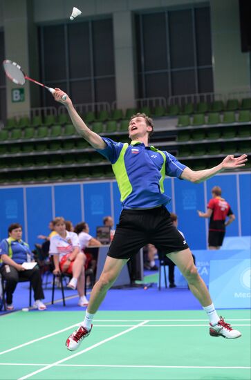 2013 Universiade. Badminton. Day One