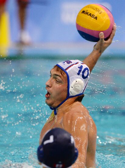 2013 Universiade. Water polo. Day One