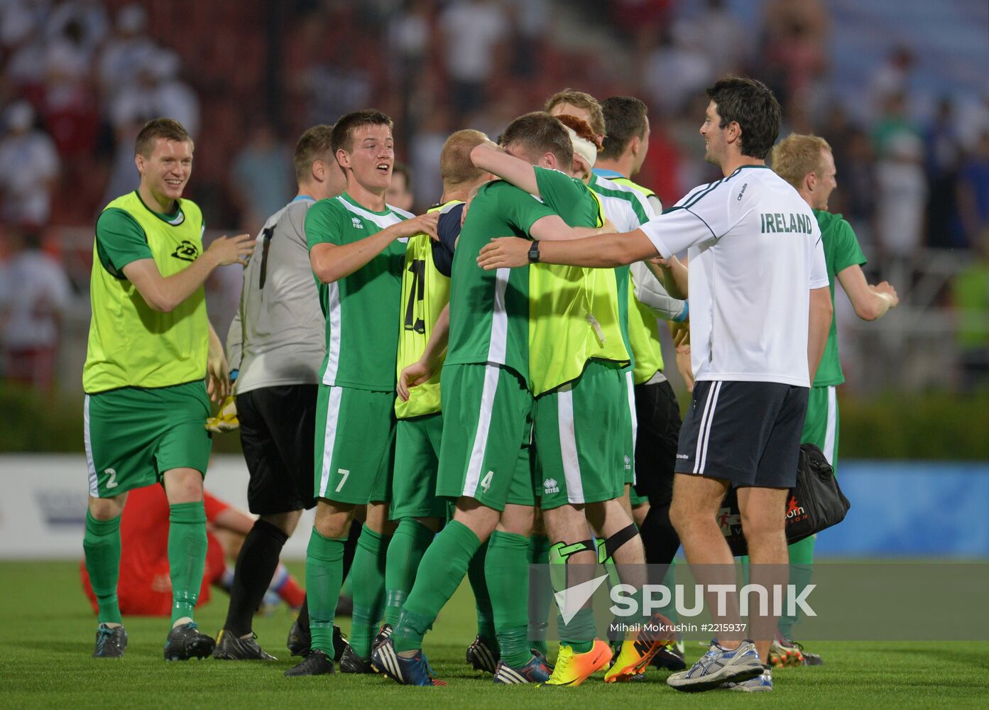 2013 Universiade. Football. Day One