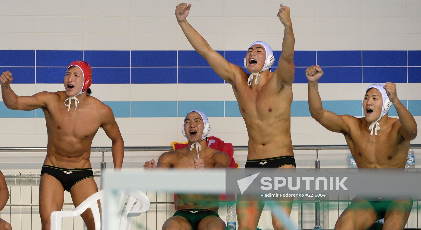 2013 Universiade. Water polo. Day One