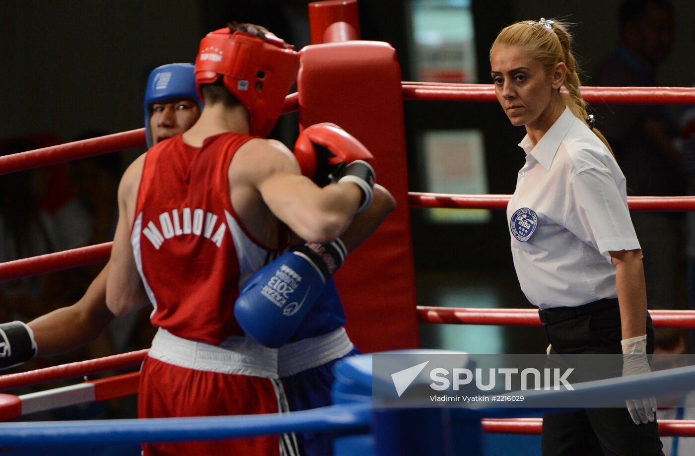 Berta Yurtsever. Boxing referee and judge from Turkey
