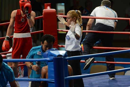 Berta Yurtsever. Boxing referee and judge from Turkey