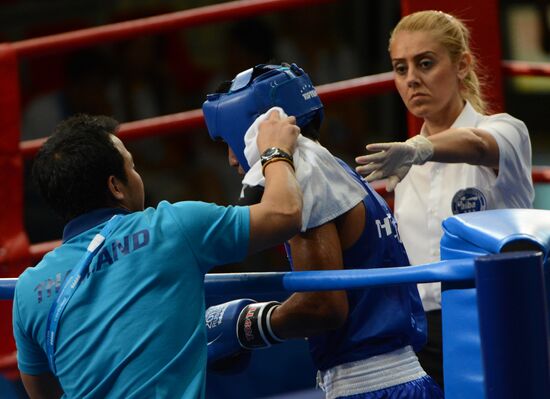 Berta Yurtsever. Boxing referee and judge from Turkey