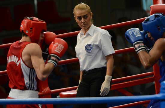 Berta Yurtsever. Boxing referee and judge from Turkey